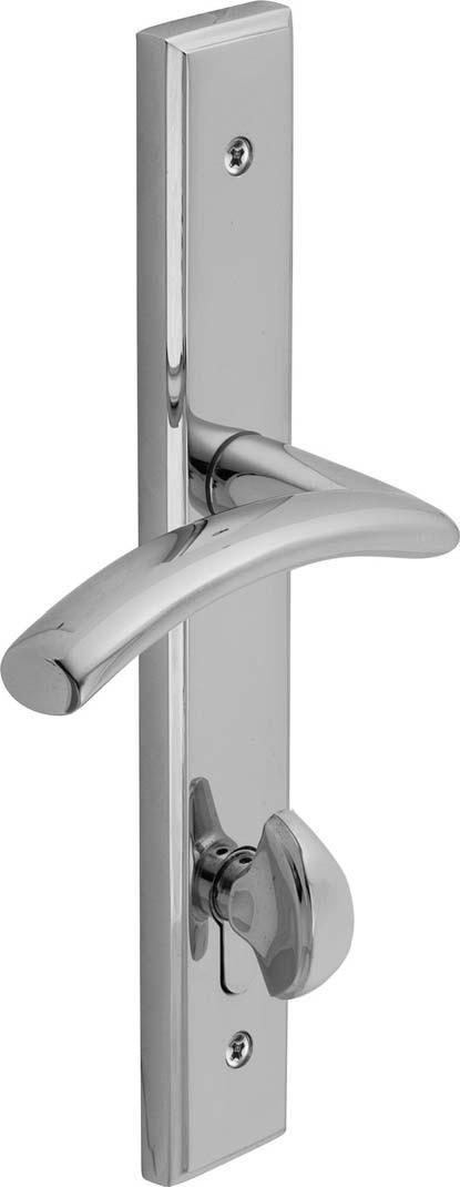 Multi-Point Trim for Hoppe Locks Multi-Point Locks are unsuitable for use with knobs.