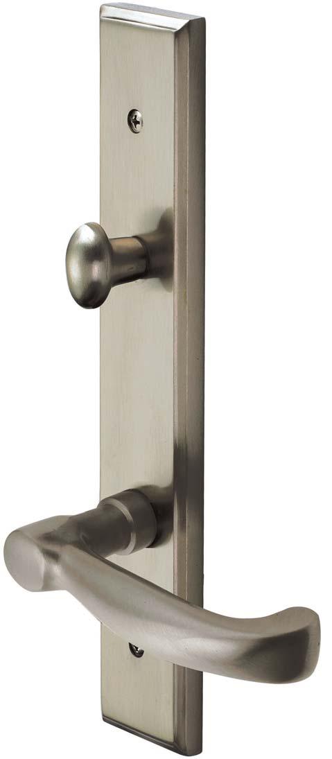 4 Plate Lever Function Hand Finish Multipoint trim for doors using Ashland locks only.