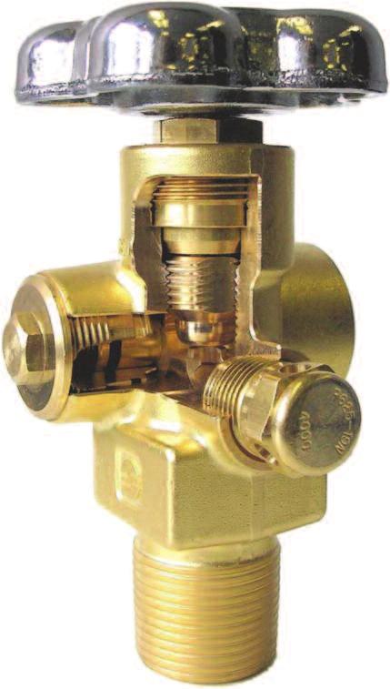 VALVES HIGH PRESSURE Sherwood Valves Industrial Gas Valves GRPV Series: Global Residual Pressure Features Durable forged brass body, precisely machined internal components and design elements meet