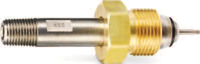 Engage the Pin Locking Tool (see below), rotate the tool clockwise to depress the pin for use with a conventional valve.