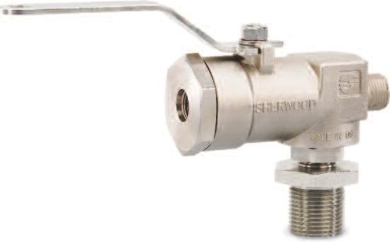 Alternative Energy Valves NBV Series: CNG Ball Valves KEY FEATURES & BENEFITS Designed for Type III and Type IV CNG (compressed natural gas) cylinders used in bulk gas cylinder storage stacks, gas