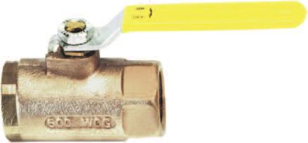 VALVES HIGH PRESSURE Ball Valves Ball Valves Bronze Ball Valves FEATURES Two Piece Body Reinforced Seats Blow-out-proof stem design Adjustable packing gland Stainless Steel Ball and Stem 600 PSIG