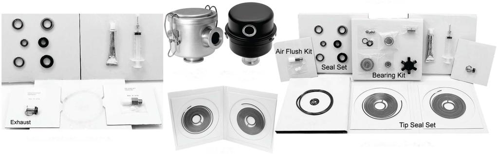 Exhaust Silencer KF25 Tip Seal Kit P103344 0-Ring Set llccessories Parts lfifs Price* Tip Seal Replacement Kit SCSD P103319 $585.00 Minor Service Repair Kit SCSD P103321 $850.