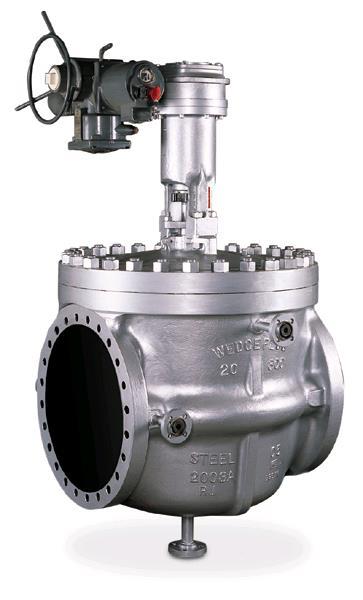 Extreme Temperature Valves Pacific WedgePlug Valves are the ultimate solution for extreme temperature application such as the isolation valves of the delayed coker unit and the hydro-cracking unit.
