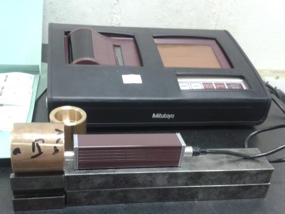 A surface roughness tester shown in Fig.