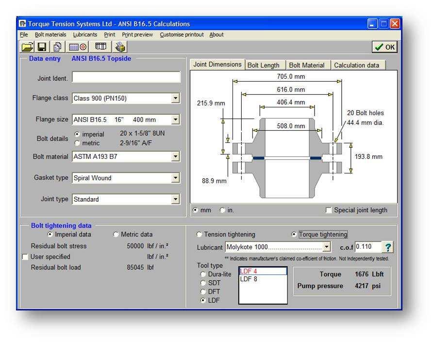 SPX ADVISER, the most user-friendly software for flange maintenance Adviser Controlled Bolting Software was developed to advise process pipeline contractors and engineers on accurate tightening data