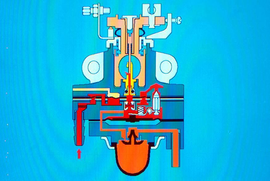 PRESSURE TEST Fuel Pump Gasket Leak Inlet Needle Leak Test Fuel Pump Gasket Leak 10psi Pressure The 10psi pressure applied by the pump goes through the carb fuel pump body to the to the inlet needle