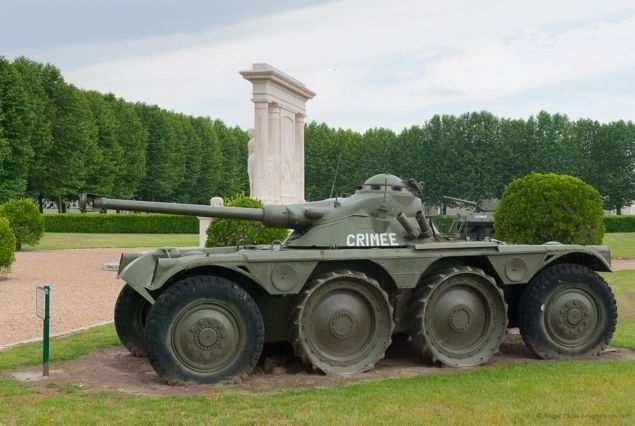 Roger Moss Panhard EBR-90 "Crimee" Cavalry Memorial, Saumur