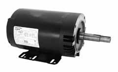 Century Close-Coupled Pump Motors Ball Bearings 60 Hz 40 C Ambient Class B or F Insulation External Slinger Oversized, Locked Shaft End Bearing Frame Suffix Letters TCZ Designate Century West Coast
