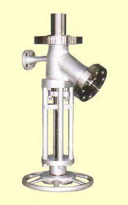 - Manual, pneumatic cylinder (double action) with or without handwheel, air