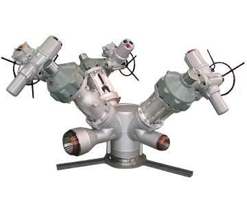 flat-disc-with-ram-type-stem pipe diverter valve, available at a reasonable cost.