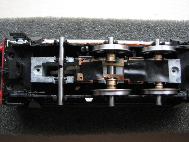 19. These two axles can now be placed in the chassis. 20. The pickups can now be eased carefully back into position.