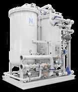 Nitrogen for Marine Applications Atlas Copco can deliver nitrogen for the following applications: As inert gas for fruit carriers, the so-called Controlled Atmosphere unit (CA).