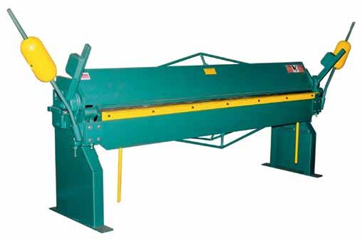 SHEET METAL WORKING MACHINERY Quality Machinery Affordable Prices CONTENTS ROLL FORMERS...2-4 SHEARING SLITTING NOTCHING... 5,6 CNC PLASMA... 7 BRAKES and BENDERS... 8,9 BEADING CRIMPING.