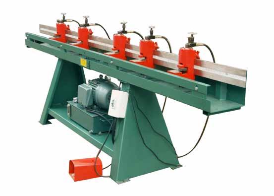 TK 1016 HYDRAULIC DUCT NOTCHER - for Speed Notching TK 1016 Hydraulic Notcher for T-D-P and