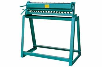 mild steel x 24 Dimensions: 40 L x 12 W x 10 H Weight: 96 lbs. Stand Optional! TK NO. 30 CLEAT BENDER Durable and dependable!