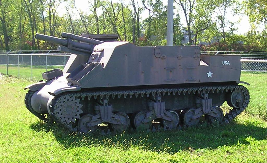 M7 Priest Camp Perry, near Port Clinton, OH (USA) Manufactured by ALCO Gerry