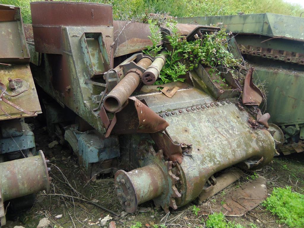 This vehicle was previously located in the military area in Nienburg-Langendamm (Germany) Pierre-Olivier Buan, June