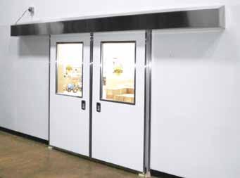 Specialty Casing Mounted Sliding Service Doors DuruSlide 77000K Kydex Sliding Door The 77000K sleek door systems incorporate modular panel and is intended for interior applications only.