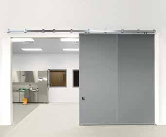 Industrial Sliding Service Doors Chase Saino sliding door models 3100 and 1100 offer options that will satisfy almost any non-labeled sliding door application, including warehouse doors, doors with