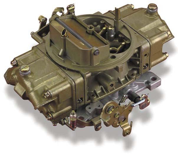 a customer wants a carburetor with an automatic choke, we recommend a Holley, but when horsepower is the goal, we recommend a Mighty Demon carb from Barry Grant.