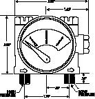 Differential Pressure Gauge Instruction Sheet IS-DP10A/B 7/96 35 DIFFERENTIAL PRESSURE GAUGE DP-10A INSTRUCTION SHEET Maxiumum Working Pressure 300 PSI Maximum Working Temperature 150 F Maximum