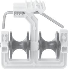 All blocks have built-in cable retaining arms and a strand lock (up to 3/ 8" (1 mm)