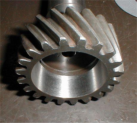 The bearing cup end of the output shaft should look like this or close to it.