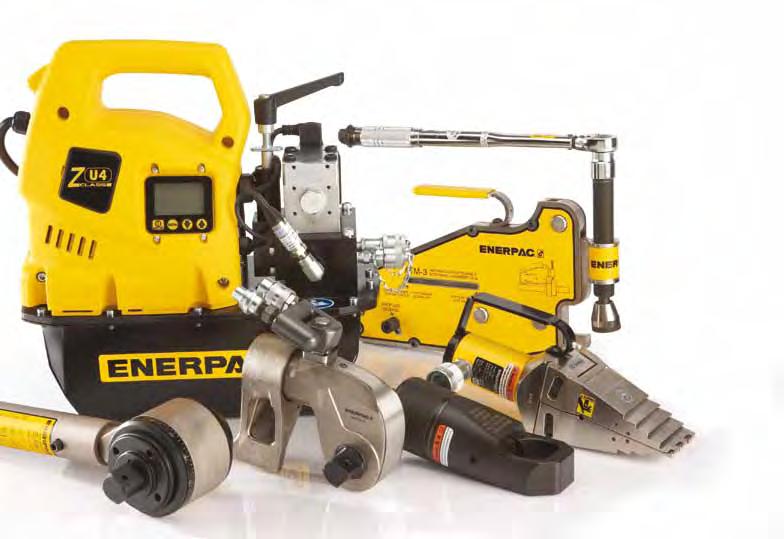 Enerpac Bolting Solutions ENERPAC s Bolting Solutions caters to the complete bolting work-flow, ensuring joint integrity in a variety of applications throughout industry: Joint Assembly From simple