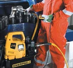 Double-Acting Square Drive Hydraulic Torque Wrenches Torque Range (Nm) E Drive Unit TSP - Pro Swivel Reaction Arm Extended Reaction Arm Select the Right Torque Choose your Enerpac Torque Wrench using