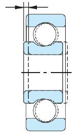 DESCRIPTION OF INTERNAL CLEARANCES Bearing internal clearance is described as being either radial or axial and is the total distance that either the inner or outer ring can be moved in the radial or
