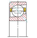 The following contact angle definition helps to further clarify the bearing types that will be covered in this booklet: SECTION 1 - Bearing Basics RADIAL BALL DESIGNS, FEATURES AND APPLICATIONS There