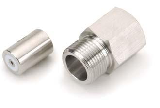 Less oxygen permeable and more temperature resistant (to 250 C) than Teflon or Tefzel tubing. Use with PEEK fingertight or flangeless fittings. Use to 7,000 psi (48,263 kpa).