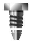 Gasukura fittings are not (Figure 2). Our wrenchless universal 0-32 PEEK Column Connector (cat.