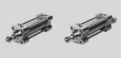 Standard cylinders CRDNG to ISO 15552, stainless steel Function Variants S2 -N- Diameter 32 125 mm -T- Stroke length 10 2000 mm The variant S6 is not suitable for direct contact with food products