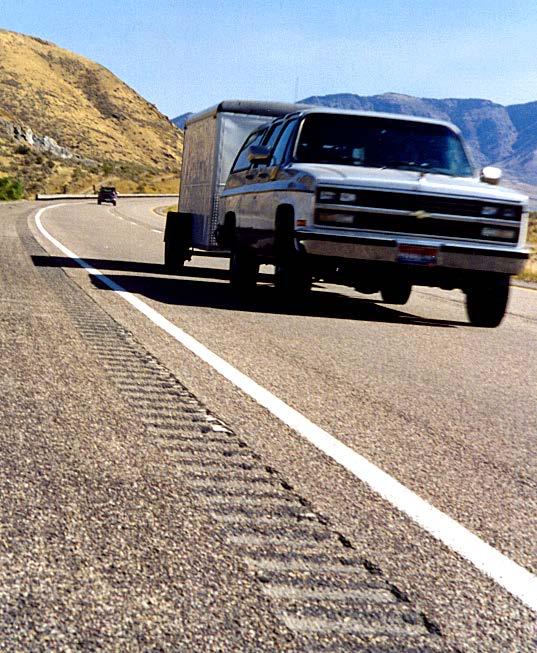 Idaho: Design Solutions A cost effective safety improvement to all roadways is the use of shoulder rumble strips.