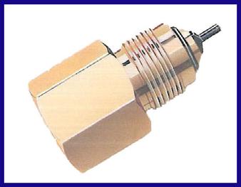 Engage the Pin Locking Tool (see below), rotate the tool clockwise to depress the pin for use with a conventional valve.