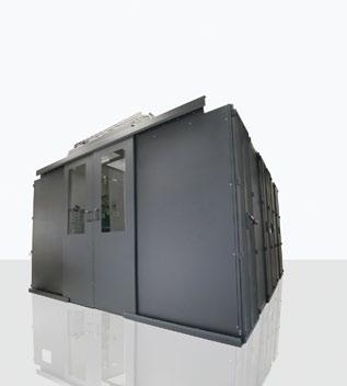 Server enclosures The isle of cold Configuration Growing productivity of servers contributes to the increase of heat dissipation in server rooms.
