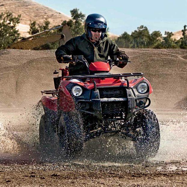 KVF300 Making light work of hard tasks, the entry-level KVF300 has features you d expect from a much larger and more expensive ATV.