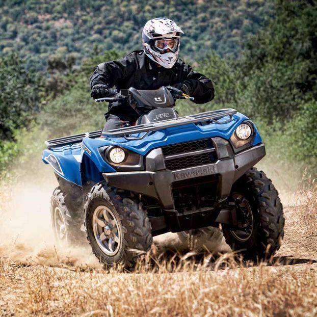 BRUTE FORCE 750 4X4i EPS The Electronic Power Steering BRUTE FORCE 750 4X4i EPS marries a sturdy yet refined fuel-injected, water-cooled, V-twin engine with a 567 kg towing ability plus