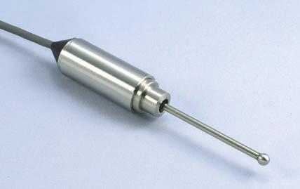 Probe Switch AX1 L H - LED Rod length Return spring Dimensionsmm Do not push the probe over the