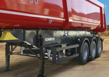 In addition, with a usable length of 10 m, the trailer is also suitable for other Large construction sites and infrastructure construction projects