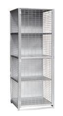 00 8233-S double tier starter unit with optional top and back displayed DOUBLE STARTER STARTER double tier doors 2 side panels one shelf DD-ON ADD-ON double tier doors one side panel one shelf