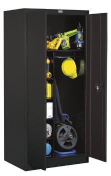 height heavy duty storage cabinets (#8048) offer versatile applications and are ideal for garages,