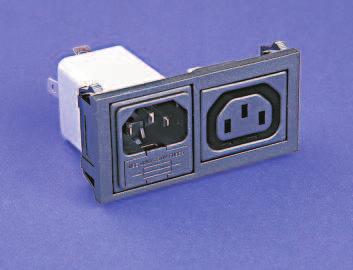 Polysnap allow combinations of mains inlets and outlets, filtered inlets, switches,