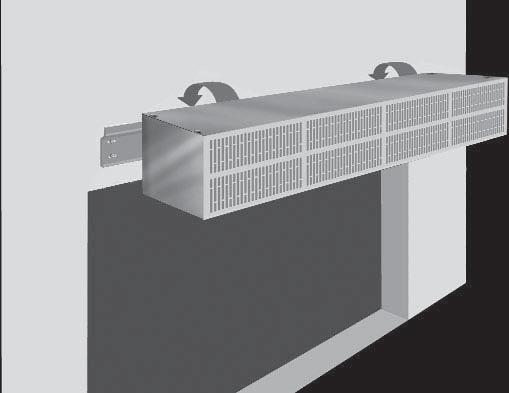 Mounting Plate Method This mounting method would primarily be used when the unit is being attached to a studded wall with drywall surface.