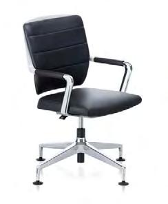 What sets Sedus crossline conference swivel chairs apart is their supportive structure and supple backrest.