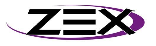 ZEX #82047 Nitrous System Tune-Up Specs 55hp 75hp 100hp 125hp Nitrous Jet (950psi) 32 40 46 54 Fuel Jet (40psi) 19 26 30 34