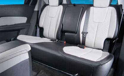 B. Seatback Recline Adjustment Move the vertical control to recline or raise the seatback. C.