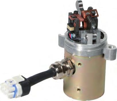 The LA actuators provide a special contactless position feedback. 42 rotation StG 64 / 90 LA Series Application of these direct acting linear actuators is on small diesel engines for power generation.